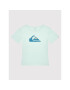 Quiksilver Тишърт Comp Logo EQBZT04369 Зелен Regular Fit - Pepit.bg