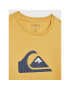 Quiksilver Тишърт Comp Logo EQBZT04369 Жълт Regular Fit - Pepit.bg