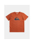 Quiksilver Тишърт Complogo Tees EQBZT04369 Оранжев Regular Fit - Pepit.bg