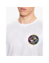 Quiksilver Тишърт Core Bubble EQYZT07232 Бял Regular Fit - Pepit.bg