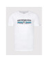 Quiksilver Тишърт Lined Up EQYZT06657 Бял Regular Fit - Pepit.bg