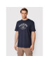 Quiksilver Тишърт Script Talk Front EQYZT07042 Тъмносин Regular Fit - Pepit.bg
