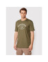 Quiksilver Тишърт Script Talk Front EQYZT07042 Зелен Regular Fit - Pepit.bg