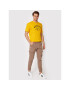 Quiksilver Тишърт Script Talk Front EQYZT07042 Жълт Regular Fit - Pepit.bg
