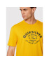 Quiksilver Тишърт Script Talk Front EQYZT07042 Жълт Regular Fit - Pepit.bg