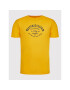 Quiksilver Тишърт Script Talk Front EQYZT07042 Жълт Regular Fit - Pepit.bg