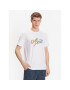 Quiksilver Тишърт Signature Move EQYZT07223 Бял Regular Fit - Pepit.bg