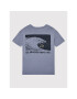 Quiksilver Тишърт Smiley Waves EQBZT04441 Син Regular Fit - Pepit.bg