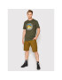 Rab Шорти от плат Oblique QFU-57-CMN-32 Кафяв Regular Fit - Pepit.bg