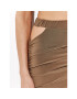 Rage Age Мини пола Brook Кафяв Slim Fit - Pepit.bg
