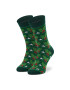 Rainbow Socks Комплект 3 чифта дълги чорапи мъжки Xmas Socks Box Stripes Pak 3 Зелен - Pepit.bg