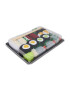 Rainbow Socks Комплект 5 чифта дълги чорапи унисекс Sushi Socks Box Tuna Tamago Omelette Butter Fish Cucumber Maki Turnips Maki Цветен - Pepit.bg