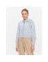 Rains Риза 18930 Син Cropped Fit - Pepit.bg