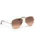 Ray-Ban Слънчеви очила Aviator Large Metal 0RB3025 Кафяв - Pepit.bg