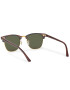 Ray-Ban Слънчеви очила Clubmaster 0RB3016 990/58 Кафяв - Pepit.bg