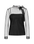 Red Valentino Блуза WR0ABH80 Черен Regular Fit - Pepit.bg