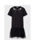 Red Valentino Ежедневна рокля 1R3MJ09L Черен Relaxed Fit - Pepit.bg