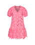 Red Valentino Коктейлна рокля VR0VA17Y Розов Regular Fit - Pepit.bg