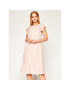 Red Valentino Коктейлна рокля TR3VAL50 Розов Regular Fit - Pepit.bg