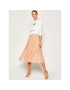 Red Valentino Плисирана пола TR0RAC20 Розов Loose Fit - Pepit.bg