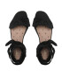 Red Valentino Сандали 2Q2S0H62FUB Черен - Pepit.bg