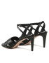 Red Valentino Сандали 2Q2S0H79GIY Черен - Pepit.bg