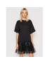 Red Valentino Туника VR0MG09Z Черен Relaxed Fit - Pepit.bg