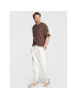 Redefined Rebel Тишърт Otis 211157 Кафяв Relaxed Fit - Pepit.bg