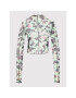 Reebok Блуза Classics Flourishing Mesh HB8628 Зелен Slim Fit - Pepit.bg