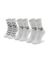 Reebok Комплект 3 чифта дълги чорапи мъжки Cl Fo Crew Sock 3P GG6682 Бял - Pepit.bg