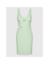 Reebok Лятна рокля Classics H58681 Зелен Fitted Fit - Pepit.bg