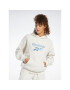 Reebok Суитшърт Archive Classics Big Logo Fleece IC8095 Сив Oversize - Pepit.bg