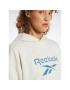 Reebok Суитшърт Archive Classics Big Logo Fleece IC8095 Сив Oversize - Pepit.bg