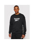 Reebok Суитшърт Classics Vector GU3883 Черен Oversize - Pepit.bg