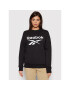 Reebok Суитшърт Frotte Identity Logo GL2534 Черен Oversize - Pepit.bg