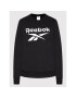 Reebok Суитшърт Frotte Identity Logo GL2534 Черен Oversize - Pepit.bg