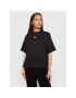 Reebok Тишърт Cl Pf Sm HB8634 Черен Oversize - Pepit.bg