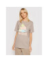 Reebok Тишърт Unisex Classics Graphic GN3672 Бежов Regular Fit - Pepit.bg