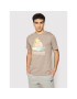 Reebok Тишърт Unisex Classics Graphic GN3672 Бежов Regular Fit - Pepit.bg
