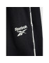 Reebok Долнище анцуг Piping Pack HN4366 Черен Regular Fit - Pepit.bg