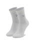 Reebok Classic Комплект 3 чифта дълги чорапи дамски Cl Fo Crew Sock 3p HF5486 Бял - Pepit.bg