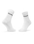 Reebok Комплект 3 чифта дълги чорапи мъжки Act Core Mid Crew Sock 3P GC8669 Бял - Pepit.bg