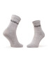 Reebok Комплект 3 чифта дълги чорапи мъжки Act Core Mid Crew Sock 3P GC8669 Бял - Pepit.bg