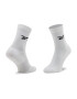 Reebok Комплект 3 чифта дълги чорапи мъжки Cl Fo Crew Sock 3P HF5485 Бял - Pepit.bg