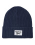 Reebok Шапка Active Foundation Logo Beanie GH0430 Тъмносин - Pepit.bg