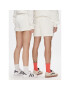 Reebok Спортни шорти Classics Good Vibes Shorts HT6119 Бял - Pepit.bg