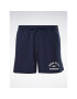 Reebok Спортни шорти Training Graphic Woven Shorts HT3704 Син - Pepit.bg