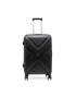 Reebok Среден твърд куфар WAL-RBK-02BLACK-M Черен - Pepit.bg
