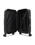 Reebok Среден твърд куфар WAL-RBK-02BLACK-M Черен - Pepit.bg