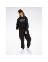 Reebok Суитшърт Archive Classics Big Logo Fleece HS4718 Черен Oversize - Pepit.bg